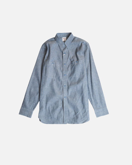 Kamakura Classic Vintage Navy Chambray Shirt