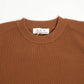 R.C.T. Knit Pique Crewneck - Brown