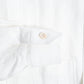 YK White Linen Stand Collar Work Jacket