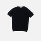 John Smedley Belden Sea Island Cotton T-Shirt Navy