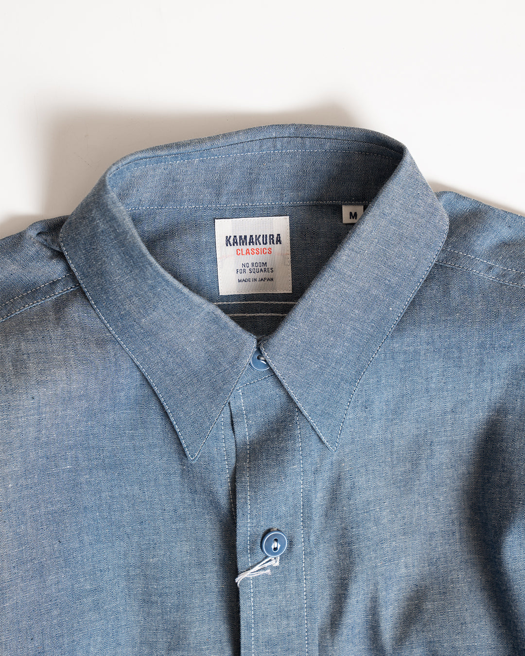 Kamakura Classic Vintage Navy Chambray Shirt