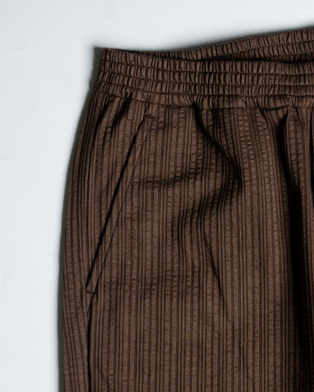 YK Brown Easy Pants FW24