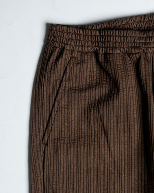 YK Brown Easy Pants FW24