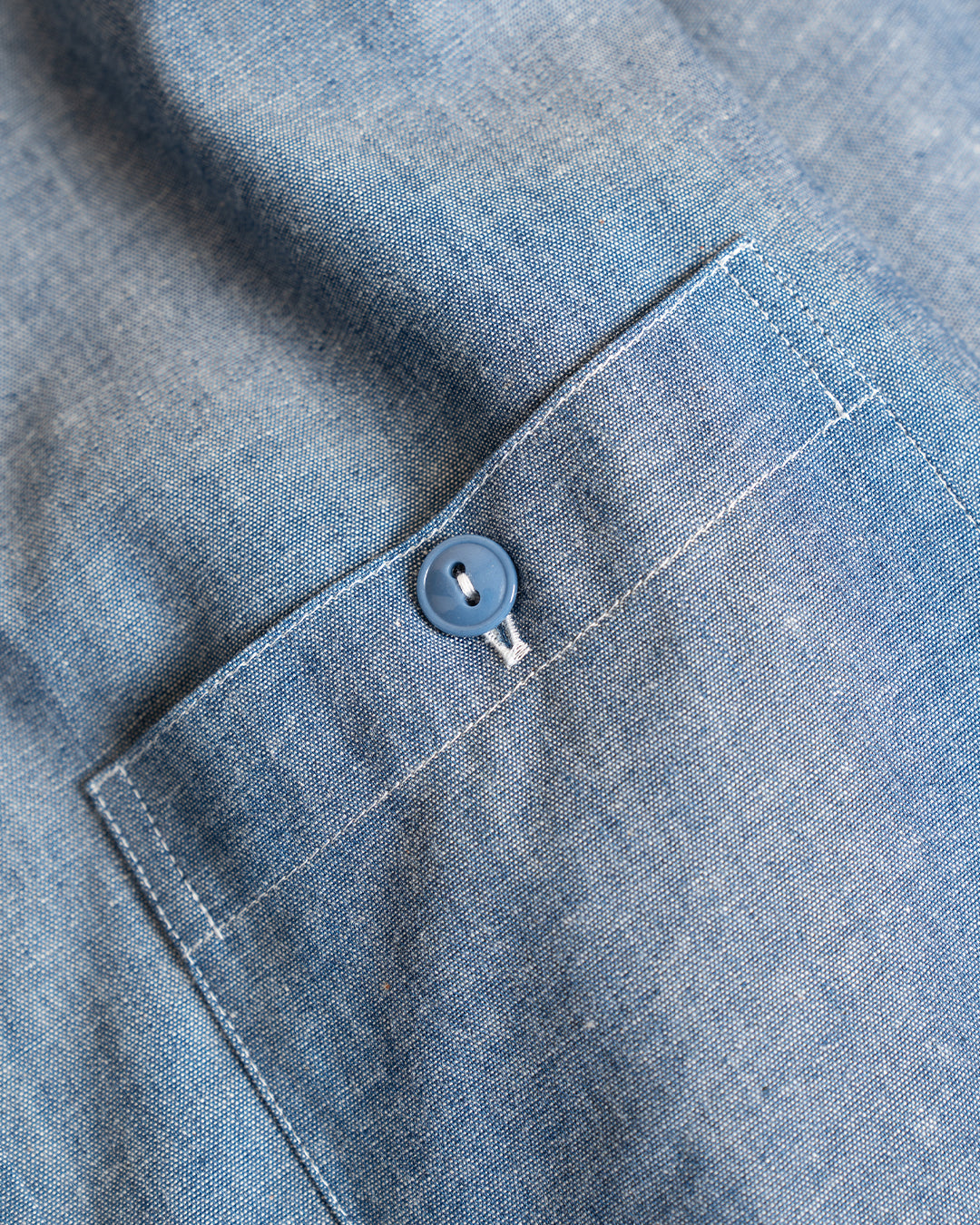 Kamakura Classic Vintage Navy Chambray Shirt