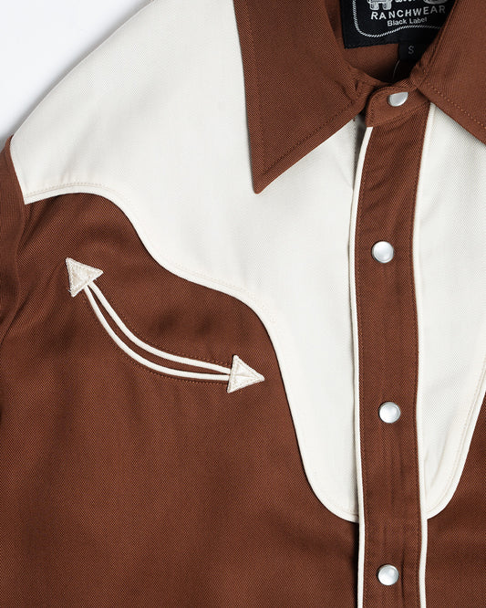 HBarC San Juan Men's Shirt Brown