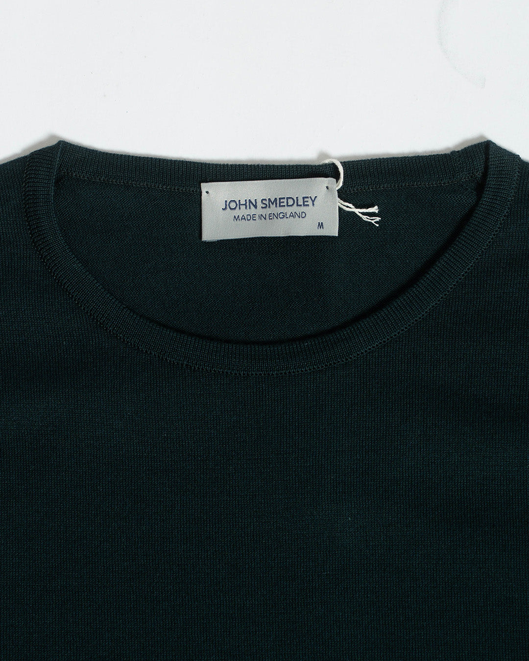 John Smedley Belden Sea Island Cotton T-Shirt Rainforest