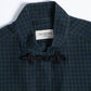 YK Navy / Green Mandarin Over Shirt