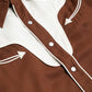HBarC San Juan Men's Shirt Brown