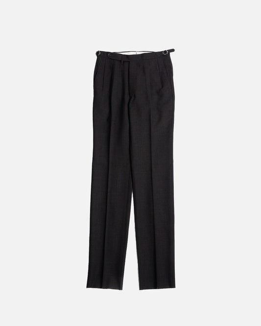 The Decorum Delon Trousers in Dark Brown Wool