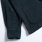 YK Navy / Green Mandarin Over Shirt