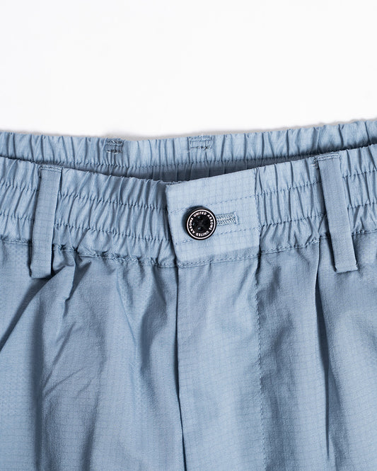 United Arrows Golf Ripstop Light Blue Shorts