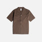 YK Brown Easy Knit Hawaii Shirt FW24