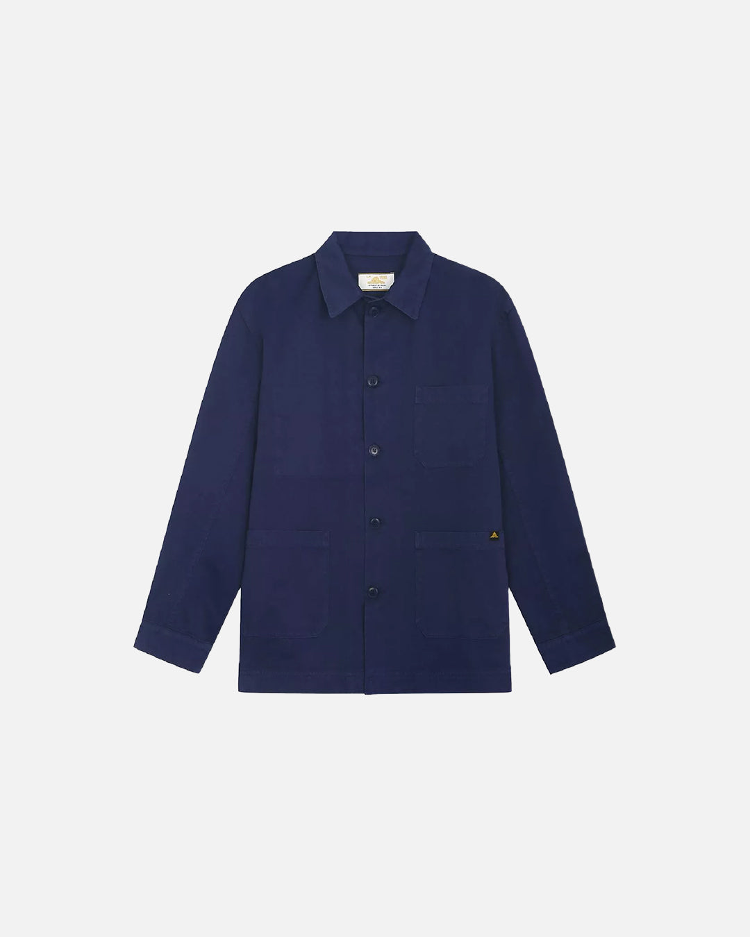 Le Mont Saint Michel Blue Garbardine Work Jacket