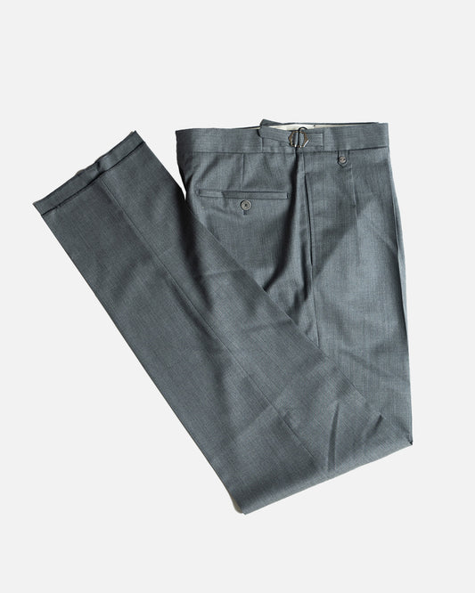 Bernard Zins Medium Grey Wool Trousers (BAC J)