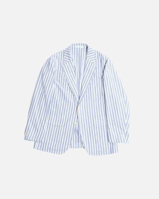 D.C. White Blue/Yellow Stripe Summer Ivy Jacket