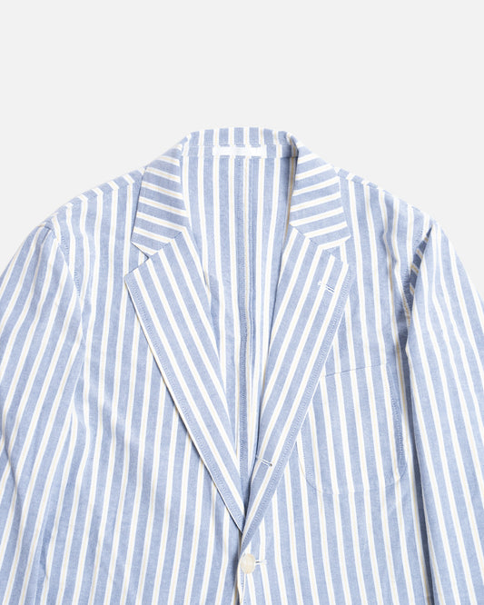 D.C. White Blue/Yellow Stripe Summer Ivy Jacket