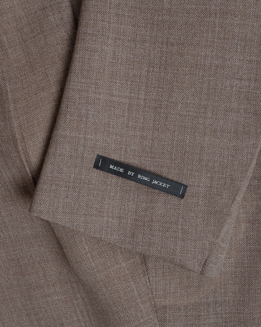 Ring Jacket Light Brown Suit