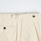 The Decorum Grant Trousers in Cream Cotton Corduroy