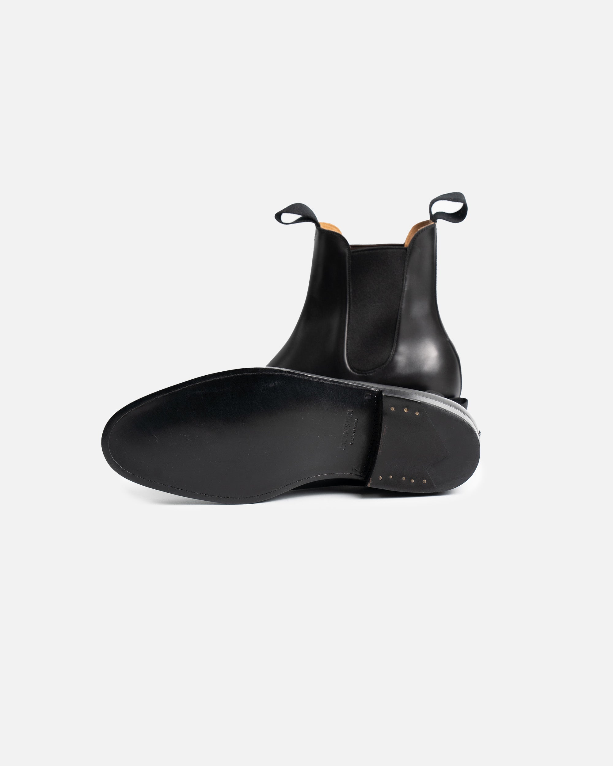 J.M. Weston Chelsea Boot Black Box Calf D Width