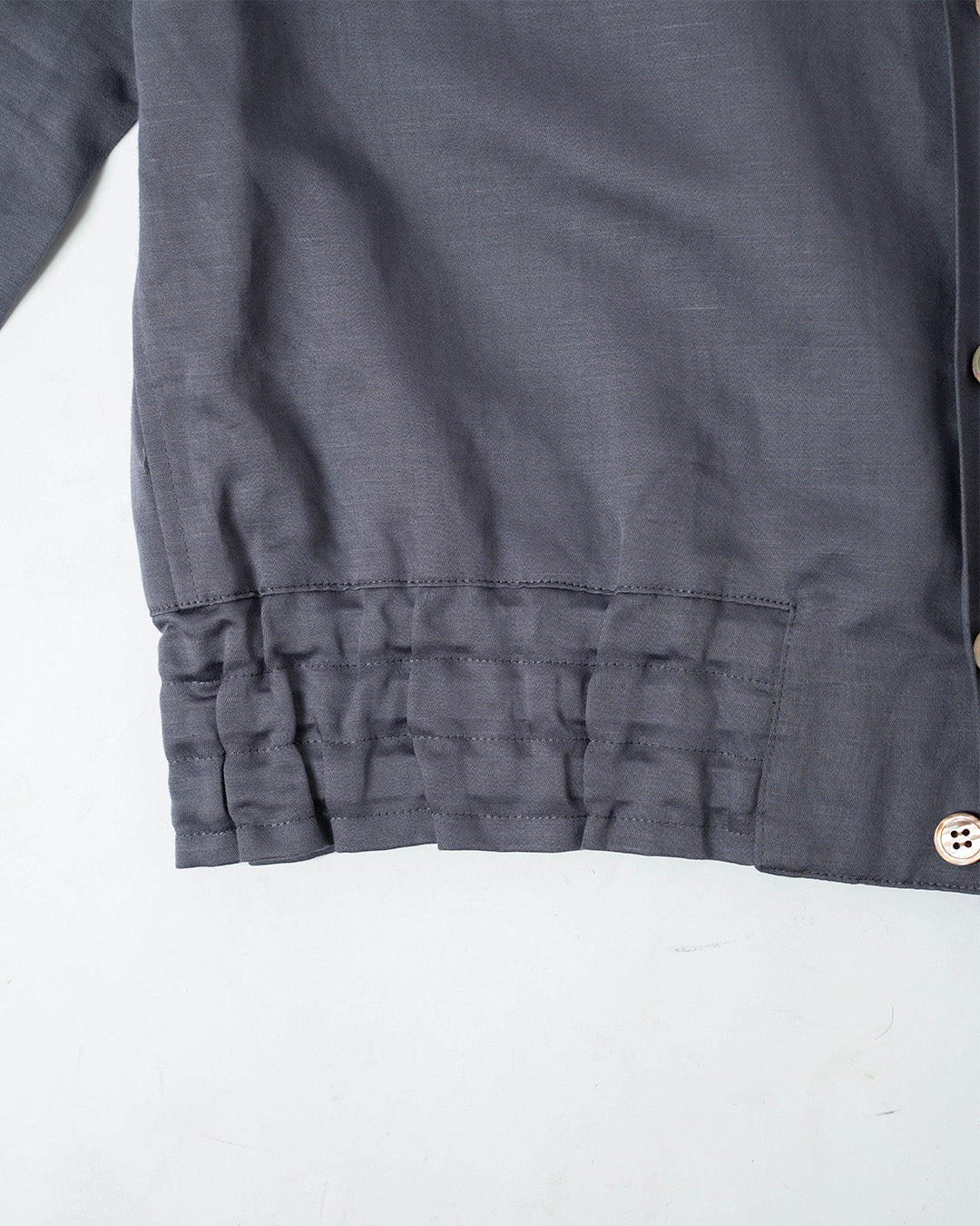 YK Mid Grey Retro 50's Shacket