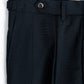 The Decorum Grant Trousers in Black Wool Seersucker