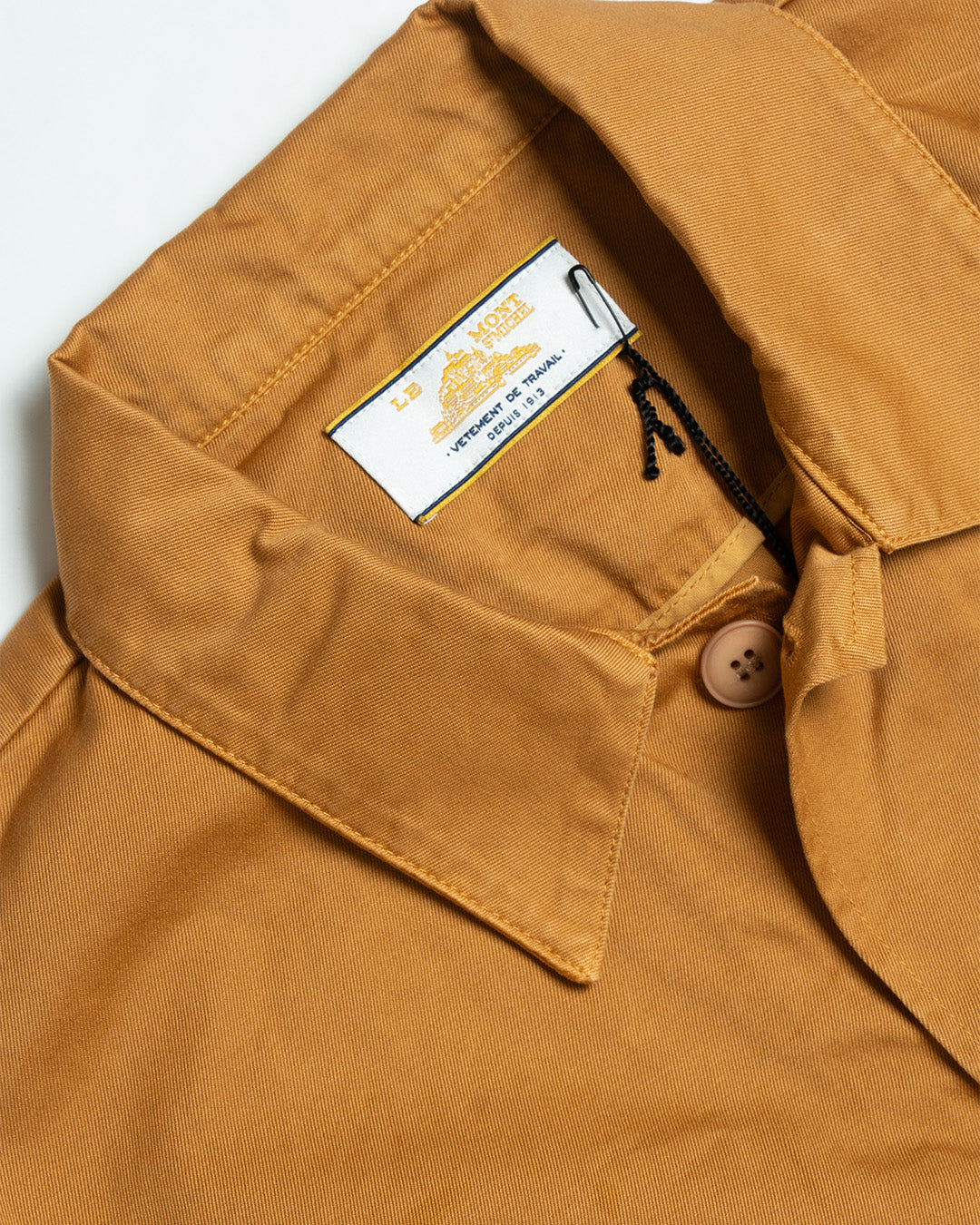 Le Mont Saint Michel Camel Garbardine Work Jacket