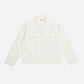 R.C.T. Knit Trucker Jacket - Off-white