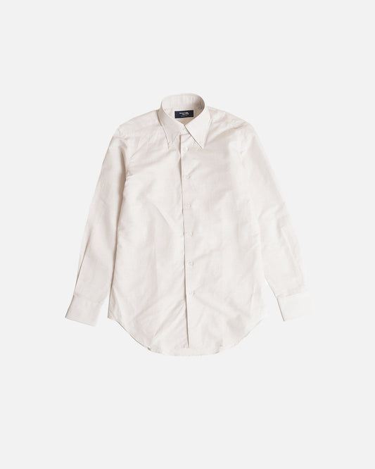 Kamakura Beige Stripe Linen Napoli Shirt