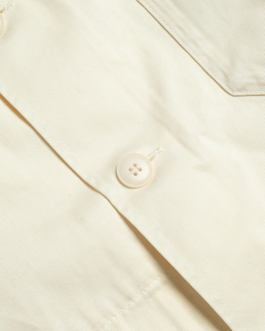 Le Mont Saint Michel Ivory Garbardine Work Jacket