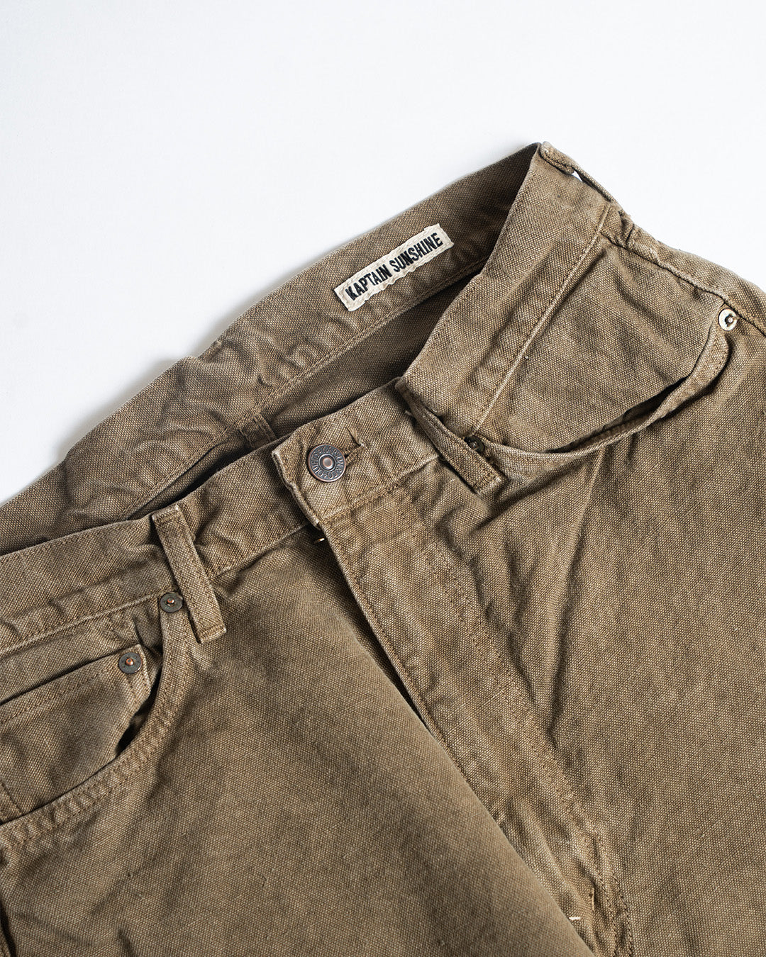 Kaptain Sunshine Fade Brown Pants