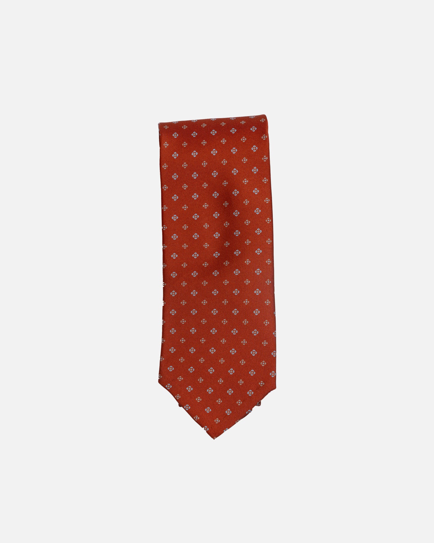 Bigi Cravatte Orange Printed Tie