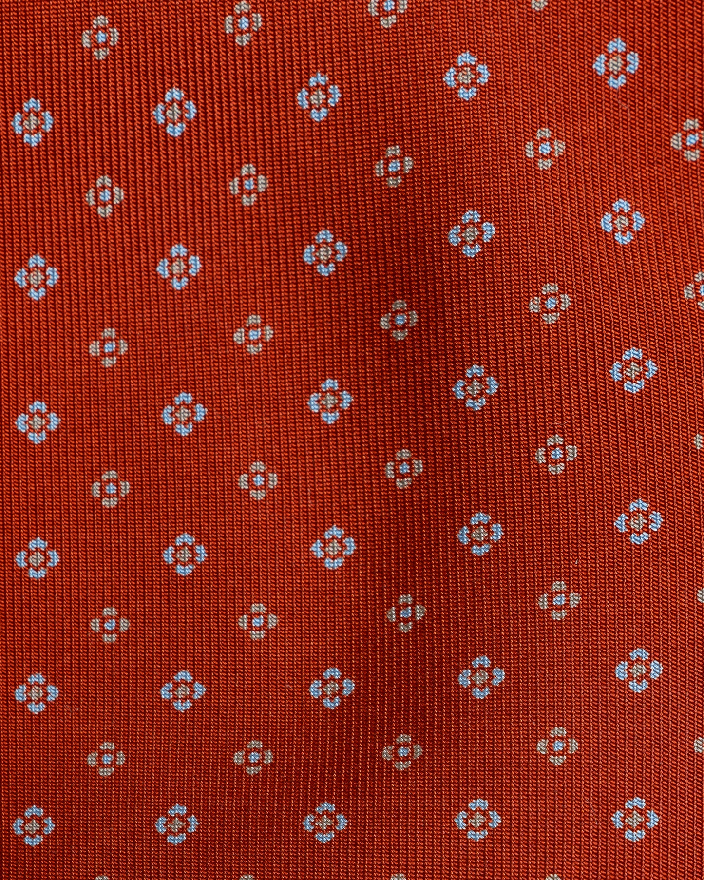 Bigi Cravatte Orange Printed Tie