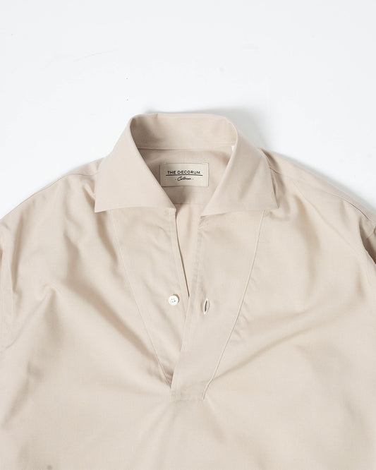 YK Beige Capri Pullover Shirt