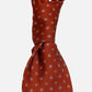 Bigi Cravatte Orange Printed Tie