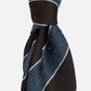 Bigi Cravatte Brown/Blue Stripe Wool Tie