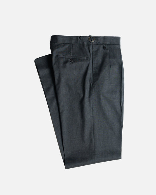 Bernard Zins Dark Grey Wool Trousers (BAC J)