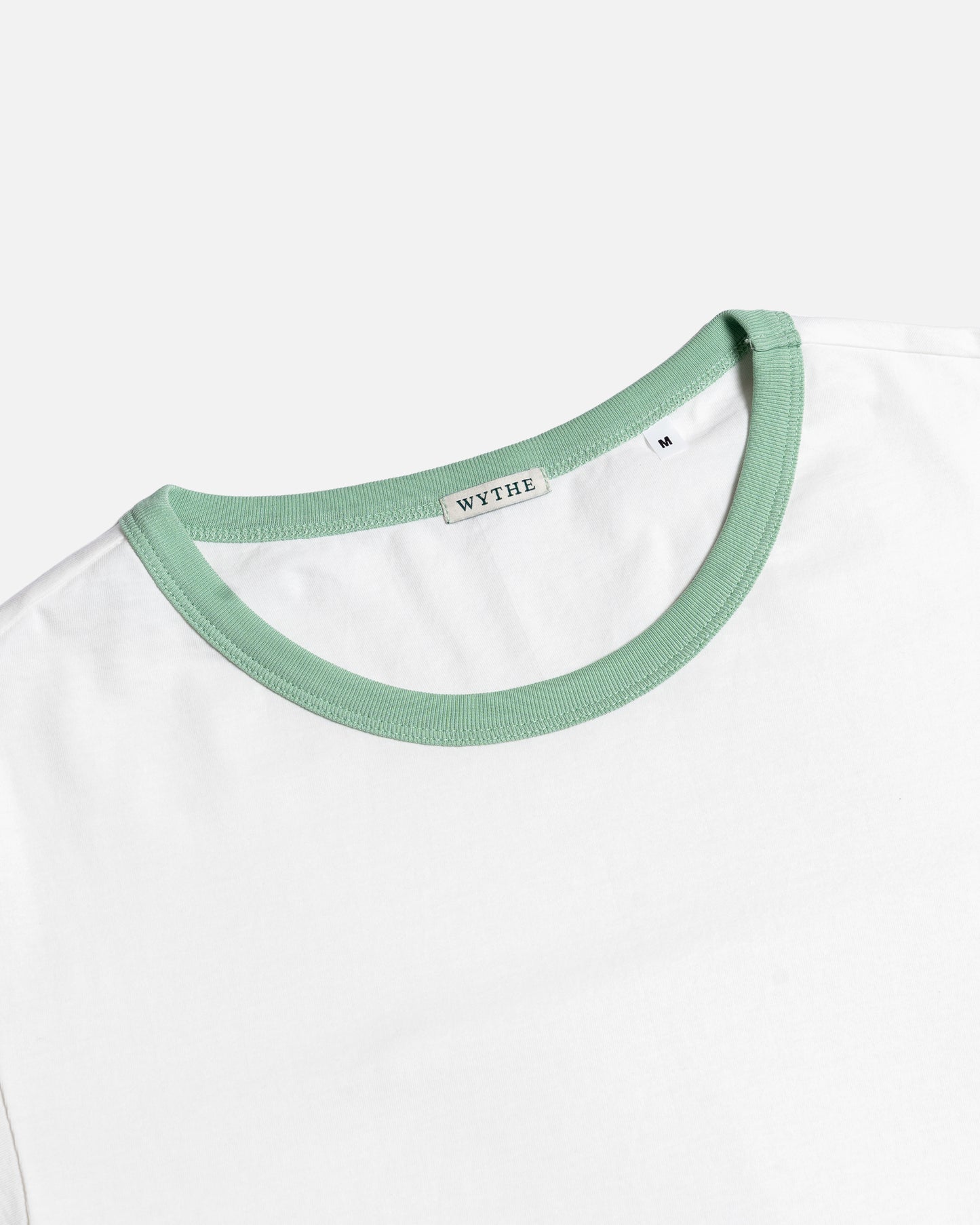 Wythe New York Tubular Ringer Tee - Celadon