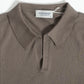 John Smedley Noah Sea Island Cotton Skipper Beige Musk