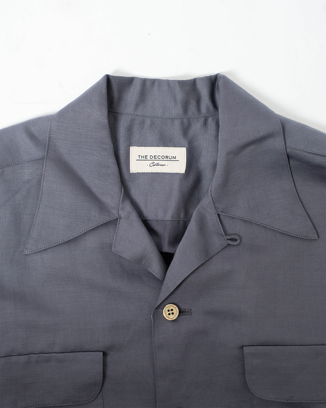 YK Mid Grey Retro 50's Shacket