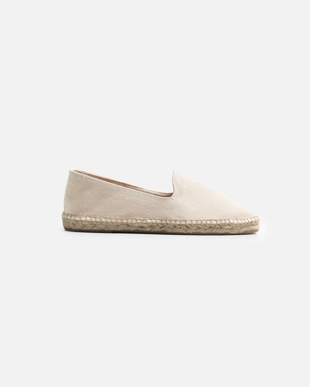 The Resort Co Espadrilles Ivory Canvas