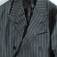 Casa Del Sarto Grey Stripe Double Breasted Suits