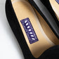 Bowhill and Elliott Black Suede Pump