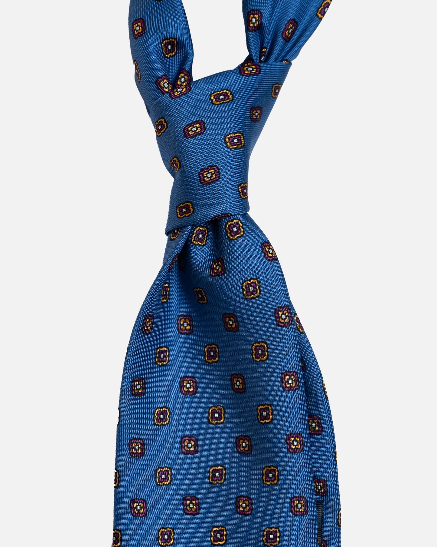 Bigi Cravatte Blue Printed Tie