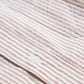 Kamakura Brown Stripe Seersucker Shirt