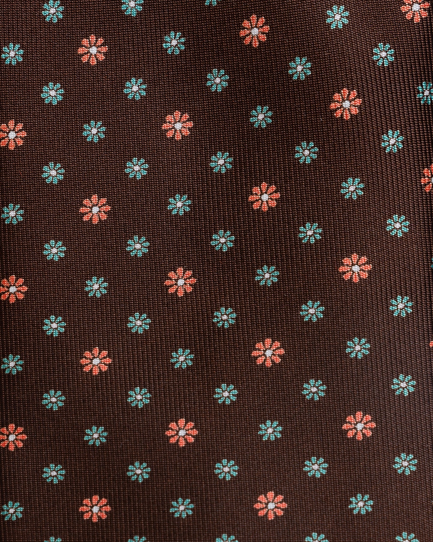 Bigi Cravatte Brown Printed Tie