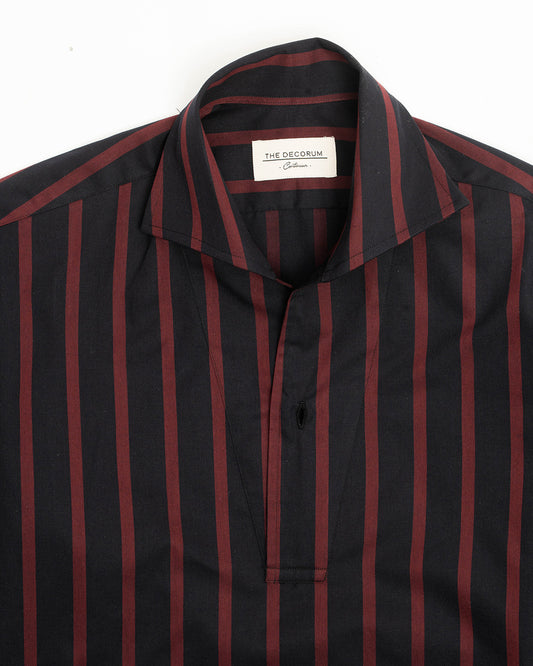 YK Red / Navy Capri Pullover Shirt