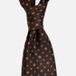 Bigi Cravatte Brown Printed Tie