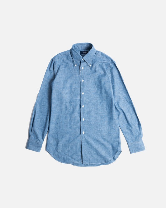 Kamakura Dark Blue Chambray Napoli Shirt