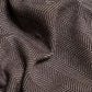 Iolo Herringbone Half Collar Polo Shirt Brown