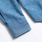 Kamakura Dark Blue Chambray Napoli Shirt